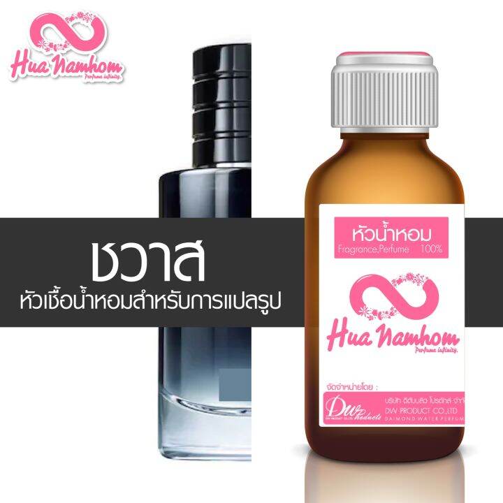 หัวน้ำหอมกลิ่นโคลน-ชวาส-หัวน้ำหอมแท้สำหรับแปลรูป