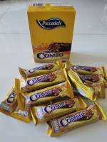 COMBO Piccadeli คอมโบ (ขนมรสช็อคโกแลตสอดไส้เวเฟอร์คาราเมลและข้าวพอง) 12x25g