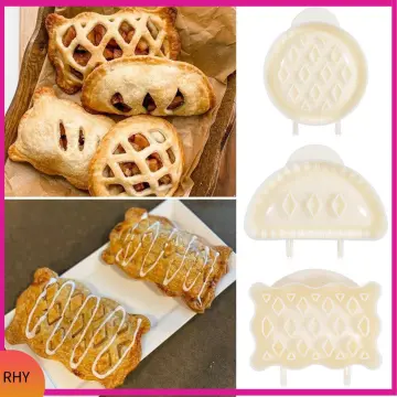 1/2pcs Hand Pie Maker Mini Fox And Owl Dough Presser Lattice Pie Top Cutter  Mold