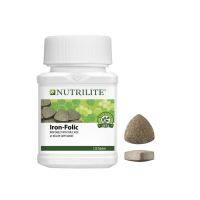 Amway NUTRILITE Iron Folic (120 tab) แอมเวย์ นิวทริไนท์ สปิแนช พลัส ผักโขม