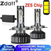 Zdatt Canbus H1 H4 H7 LED Headlamp 6000K H8 H9 H11 Led Headlight 9005 9006 HB3 HB4 880 LED Bulb 20000LM 12V Auto Fog Light