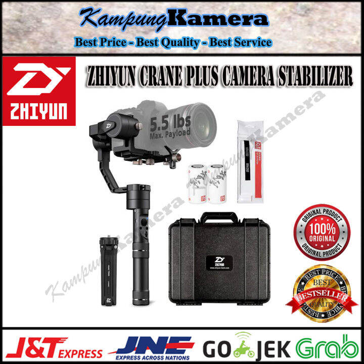 Zhiyun Crane Plus 3-Axis Brushless Handheld Gimbal Stabilizer | Lazada ...