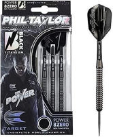 Target Darts - Phil Taylor Power 8Zero Titanium Steel Tip Darts 23G