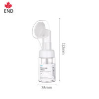 END # Facial Cleanser Foaming Bottle Mini Foaming Soap Dispenser With Clean Brush Head For Home Outdoor Facial Cleanser Foaming Bottle Mini Foaming Soap Dispenser With Clean Brush Head Mini