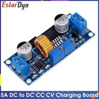 CC / CV 5A คณะกรรมการชาร์จลิเธียม XL4015 ปรับได้ 6-38V ถึง 1.25-36V DC Step Down Power Supply Buck Module