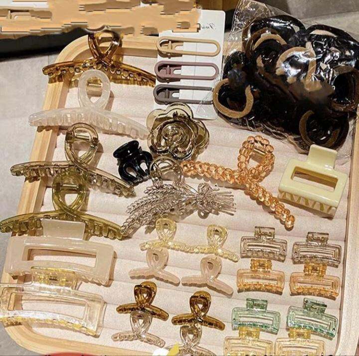 80pcs Hair Accessories Ponytails Hair Clip Different Design Hair Clamp