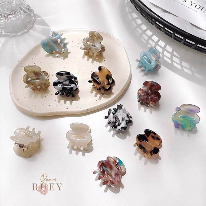 mini-marble-hair-clip-กิ๊บหนีบผมเด็ก-กิ๊บติดผมสไตล์เกาหลี