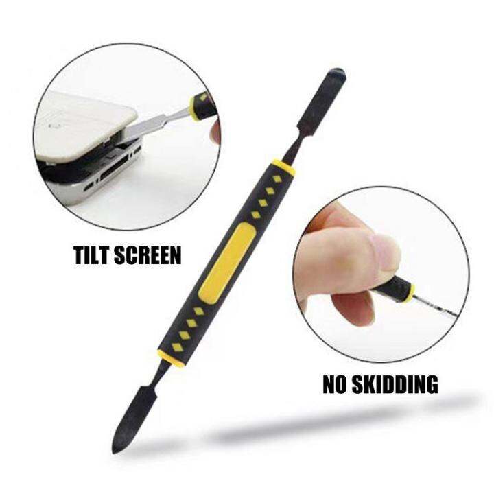 metal-spudger-set-pry-remover-electronic-repair-tools-kit-metal-crowbar-disassemble-tool-with-non-slip-handle-for-tablets-laptop-mobile-phone-watches-glasses-excitement