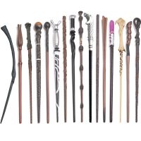 Metal Core Magic Wand คอสเพลย์ Magic Tricks ของเล่น Harried Wands Malfoy Voldmort Hermione Magical Potter Wand ของเล่นของขวัญ