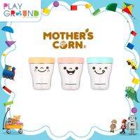 Mothers Corn ชุดถ้วยเก็บอาหาร 3 ใบ Petit Smart Ecotainer Set ถ้วยมีฝาปิดมาพร้อมซีลยาง ทนความร้อน ความเย็น มีขีดตวงในถ้วย ใช้ได้อเนกประสงค์