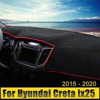 2015 2016 2017 2018 2019ต่อหนึ่ง Hyundai Creta โคเปอร์ตูราพาราซอล Cruscotto Auto Evitare Cuscinetti Luminosi Tappetino Antito UV