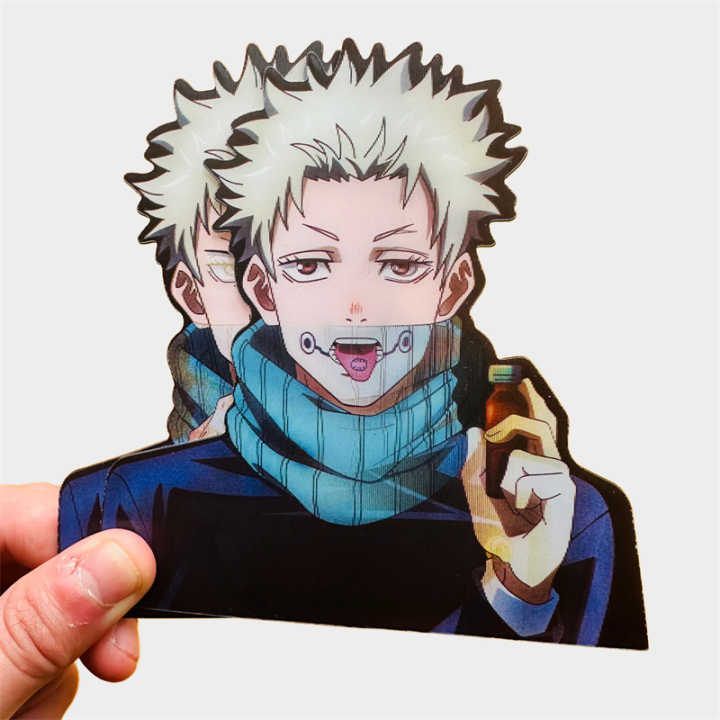 Jujutsu Kaisen Toge Chibi Patch Demon Hunter Hero Embroidered Iron On