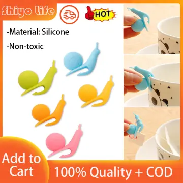 Snail Shaped Silicone Tea Bag Holder Cup Mug Hanging Tool