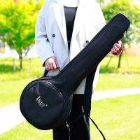 IRIN Banjolele คอนเสิร์ตกระเป๋าหิ้ว5สายรัดแบนโจกระเป๋าเป้สะพายหลังผ้ากันน้ำ Oxford สีดำเครื่องมืออุปกรณ์เสริมดนตรี