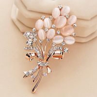 【YF】 Fashionable Stone Brooch Pin Garment Accessories Birthday Brooches Rhinestone