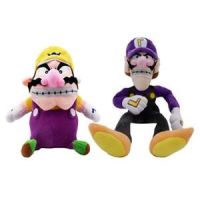 Super Mario Bros Plushie Waluigi Plush Doll Figure Soft Toy 11 inch Xmas Gift