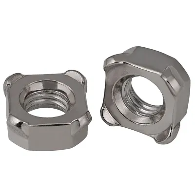 Square Welding Weld Nuts 304 A2 Stainless Steel Weldnuts M4 M5 M6 M8 M10