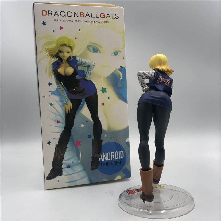 zzooi-dragon-ball-z-action-android-18-figure-lunchi-videl-lazuli-launch-kawaii-anime-figma-girl-toys-model-20cm