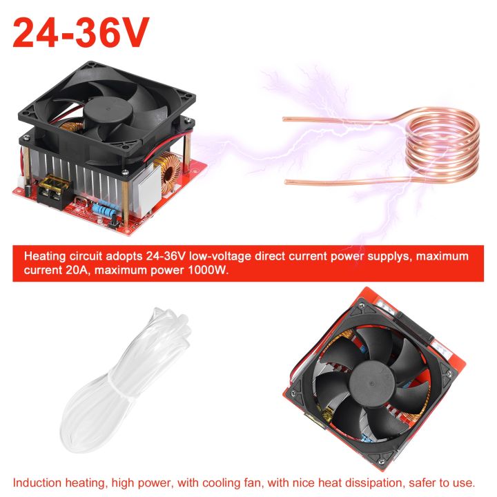 1000w-zvs-induction-heating-board-module-low-voltage-heater-coil-flyback-driver-heater-with-copper-tube-for-diy-parts-hardening