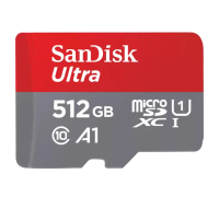 512 GB MICRO SD CARD (ไมโครเอสดีการ์ด) SANDISK ULTRA MICROSDXC UHS-I CARD (SDSQUAC-512G-GN6MN)