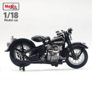 โมเดลรถจักรยานยนต์ Maisto 1:18 HARLEY-DAVIDSON  1948-FL-Panhead พร้อมส่ง