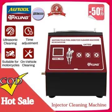 Ultrasonic CT160 Fuel Injector Cleaner Tester Car Nozzle Cleaning Machine  US