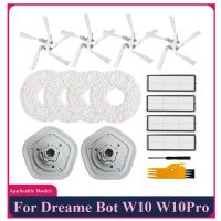 16Pcs for Dreame W10/W10 Pro Robot Vacuum Cleaner Washable HEPA Filter Mop Cloth Side Brush Replacement Spare Parts