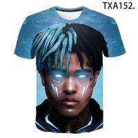 2023ใหม่แฟชั่นฤดูร้อน Xxxtentacion เสื้อยืดผู้ชายผู้หญิงแขนสั้น Tee 3D พิมพ์ Streetwear ท็อปส์ลำลอง