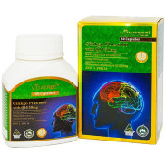 Vitatree Ginkgo Plus 6000MG With Q10 Tăng Cường Tuần Hoàn Não 60 Viên