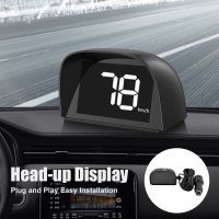 เครื่องจีพีเอส Head Up Display,อุปกรณ์เสริมรถยนต์,USB 5V Power,รถวัดความเร็วรถ,จอแสดงผลดิจิตอล,Plug &amp; Play,ฟอนต์ขนาดใหญ่ KMH/MPH