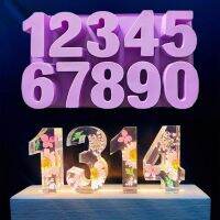【hot】 Chocolate Mold Reusable High-Temperature Silicone Number Decorating Precise Numerals 0-9 Design Digital ！