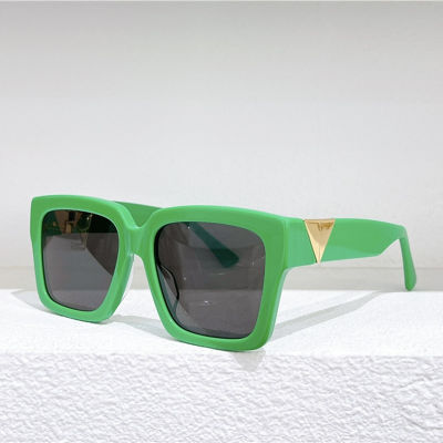 Frame Polarizing OVAL Green Acetate BV1198SA Sunglasses Women Unisex Steampunk Eyewear Men 2022 Luxury nd Summer Hot Sale