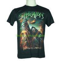 เสื้อวง Suffocation เสื้อไซส์ยุโรป ซัฟโฟเคชัน PTA1493 เสื้อวงดนตรีต่างประเทศ