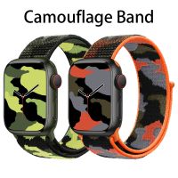 Strap for Apple watch band 44mm 40mm 45mm 41mm 49mm 42mm 44 45 mm Camouflage bracelet correa iWatch ultra series 8 7 3 5 4 6 se Straps