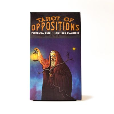 【YF】 New 12X7 Tarot Of Oppositions Cards Deck With Paper Guidebook Guide Book Games Fate Oracle High Quality Big Size