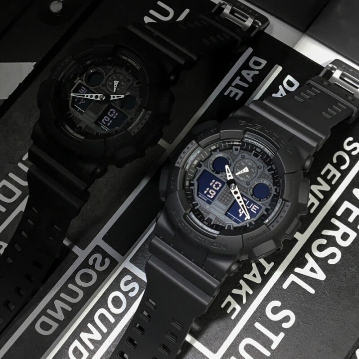 casio-g-shock-นาฬิกาข้อมือผู้ชาย-สายเรซิน-รุ่น-ga-100b-4a-สีดำ