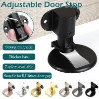 【LZ】▪◊  1/2/4/6Pcs Adjustable Magnetic Door Stopper Punch-free Door Touch Strong Magnetic Anti-collision Doorstop Invisible Door Suction