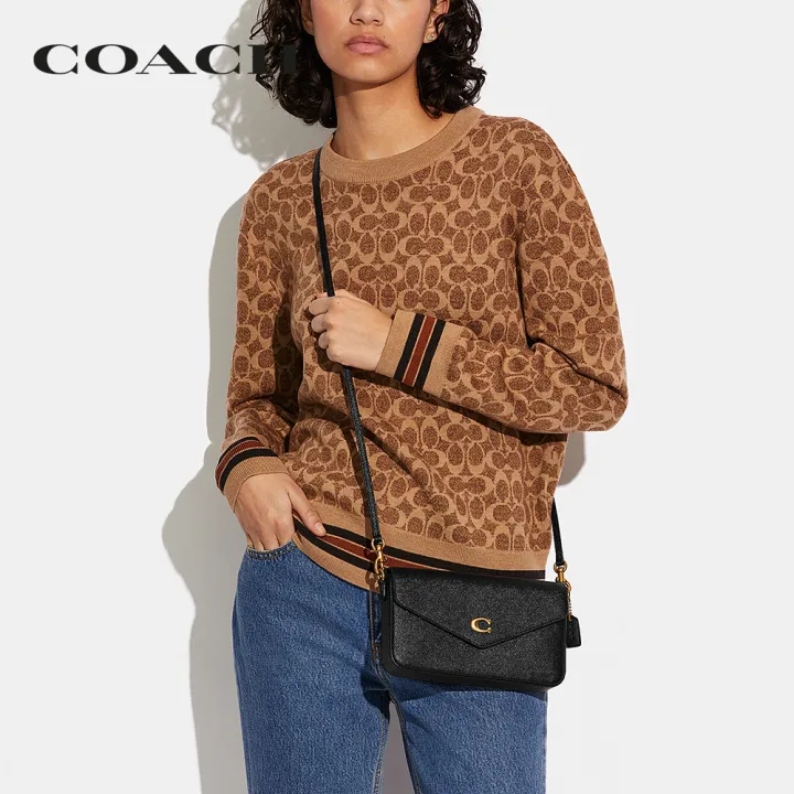 coach-กระเป๋าสะพายข้างผู้หญิงรุ่น-wyn-crossbody-สีดำ-c8439-b4-bk