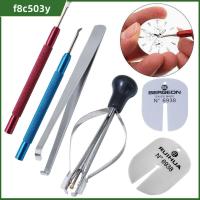 F8C503Y เครื่องมือซ่อมนาฬิกา เครื่องมือถอดนาฬิกาข้อมือ การบำรุงรักษานาฬิกา เหล็กเหล็กไร้สนิม เข็มหยิบนาฬิกา มืออาชีพอย่างมืออาชีพ เข็มยกนาฬิกา เครื่องผลิตนาฬิกาข้อมือ