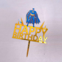 10pcs Acrylic Boss Happy Birthday Cake Topper Cute Baby Boy Cupcake Toppers for Kids Birthday Party Cake Decorations Baby Shower