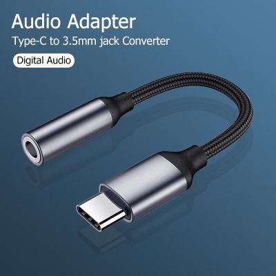 USB Type-C to 3.5mm Jack Audio Converter Cable for iPad Pro 11 12.9 2021 2022 Air 4 5 Earphone Adapter for Samsung Tab S7 S8