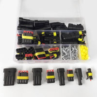 Dropship 352pcs HID Waterproof Connectors 1234 Pin 26 Sets Car Electrical Wire Connector Plug Truck 300V 12A