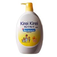 KIREI KIREI Body Wash Moisturizing Natural Citrus คิเรอิ คิเรอิ ครีมอาบน้ำ สูตรแอนตี้แบคทีเรีย กลิ่นส้ม 900ml.