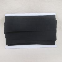 卐∈☽ 40mm Solid Color Black White Fold Over Elastic FOE Spandex Band Kids Hair Tie Headband Dress Lace Trim Sewing