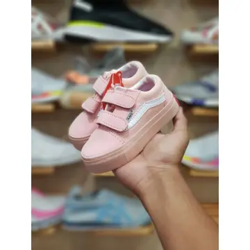 Light pink vans on sale shoes