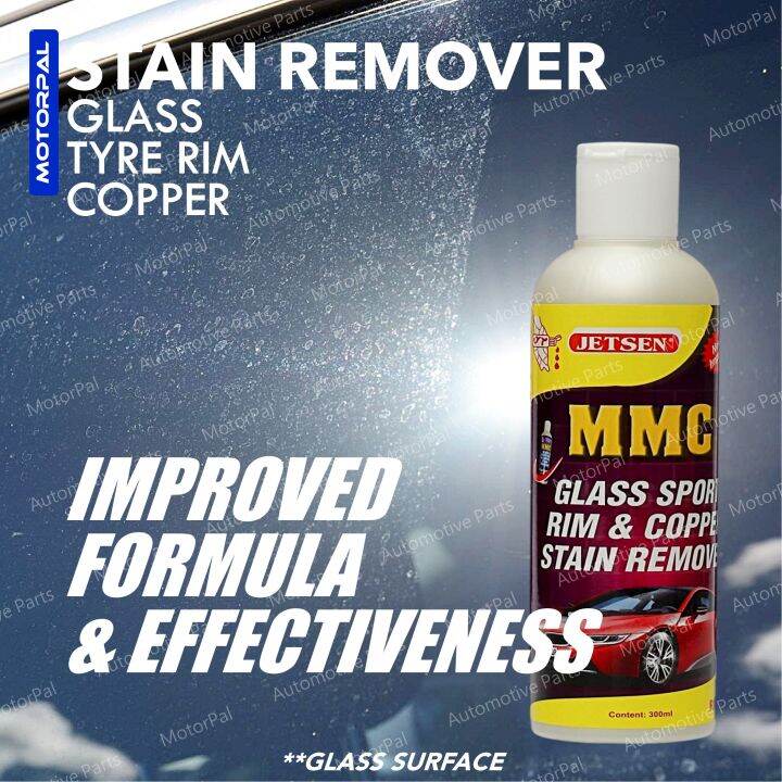 GLASS STAIN REMOVER CLEANER (WINDOW GLASS, RIM AND COPPER) Lazada