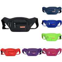 Oxford Cloth Chest Bag Mobile Phone Bag Waterproof Waist Bag Jogging Belt Pouch Chest Bag Waist Bag