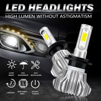 LED Car Headlights Fanless12000LM Auto S9 Fog Lights H1 H7 H4 H11 9012 HB3 HB4 Bulb Canbus Led Lamp 6500K Car Indicator Light