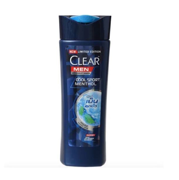 clear-เคลียร์-เมน-แชมพูขจัดรังแค-สูตรคูล-สปอร์ต-เมนทอล-150-มล-anti-dandruff-shampoo-men-cool-sport-menthol-ยาสระผม