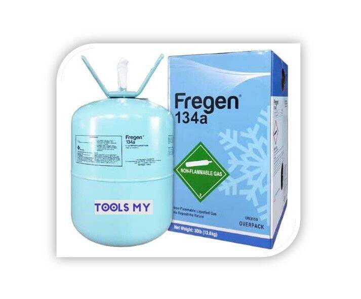 Fregen R134a Gas Refrigerant car air cond gas 13.6KG Lazada